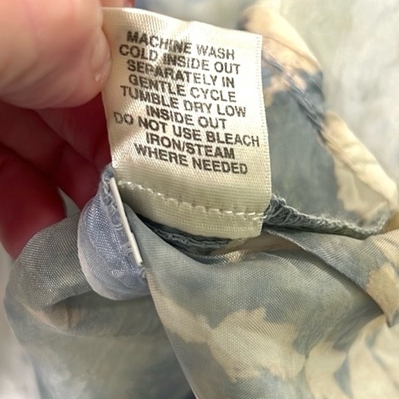 Whisper & Glow, Made in USA, Softly Tie-Dyed Lightweight, Tunic Top,Size Large - Picture 3 of 9